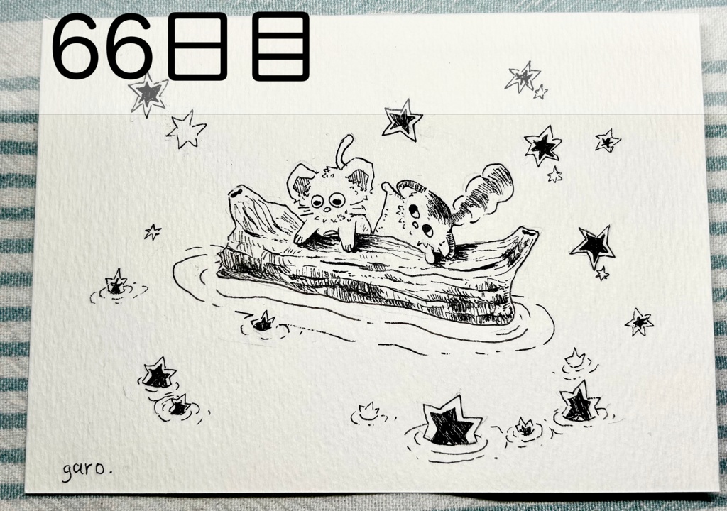 【原画】毎日ペン画61~80日目