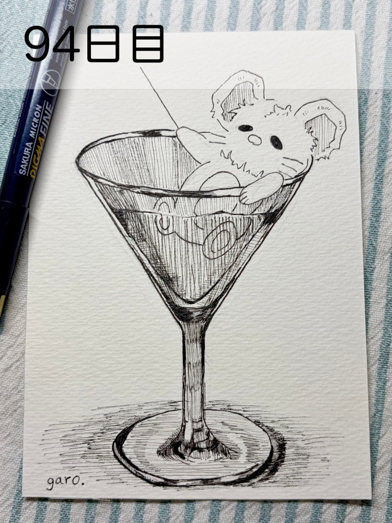 【原画】毎日ペン画81~100日目