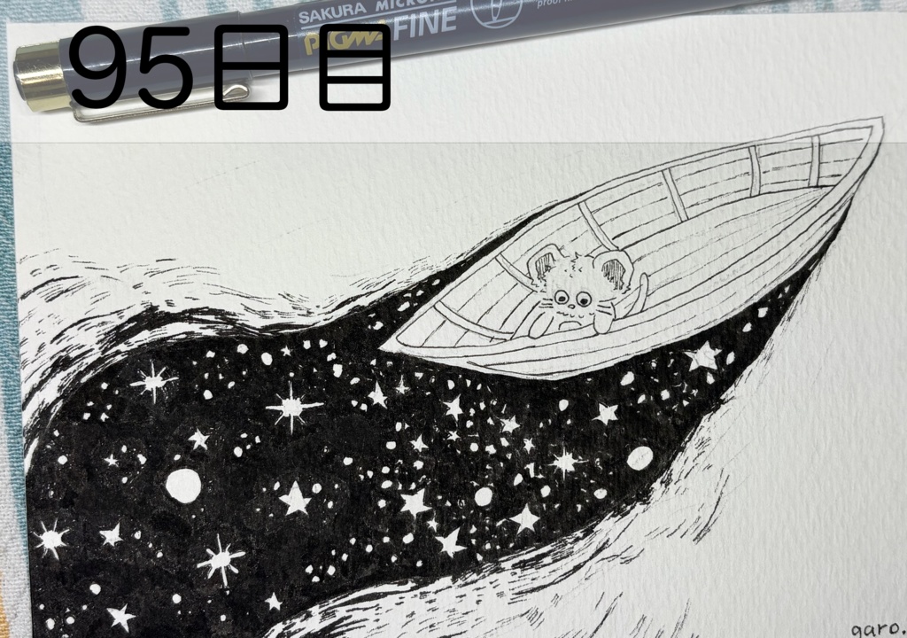 【原画】毎日ペン画81~100日目