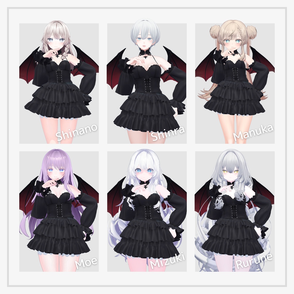 【VRC衣装】Gothic Vampire