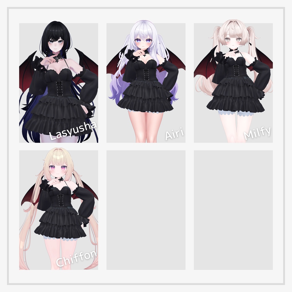 【VRC衣装】Gothic Vampire