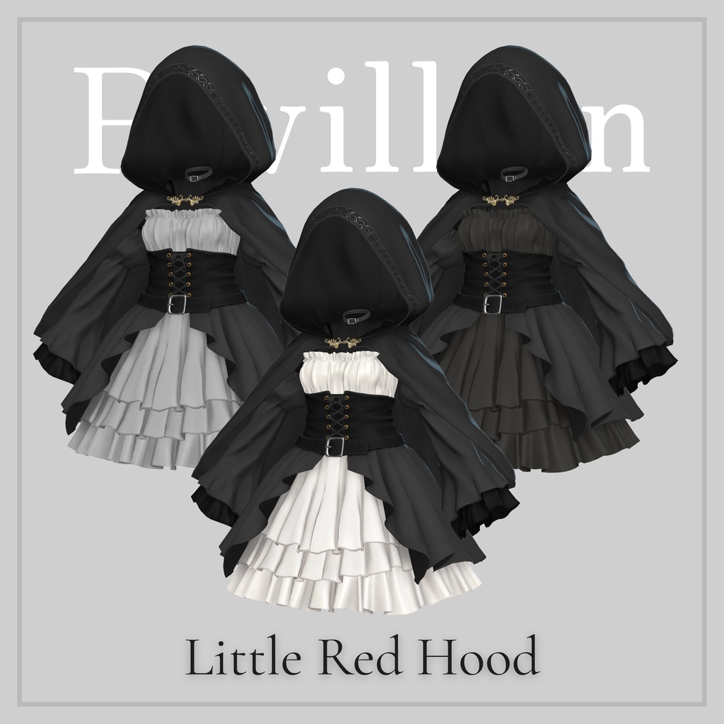【VRC衣装】Little Red Hood