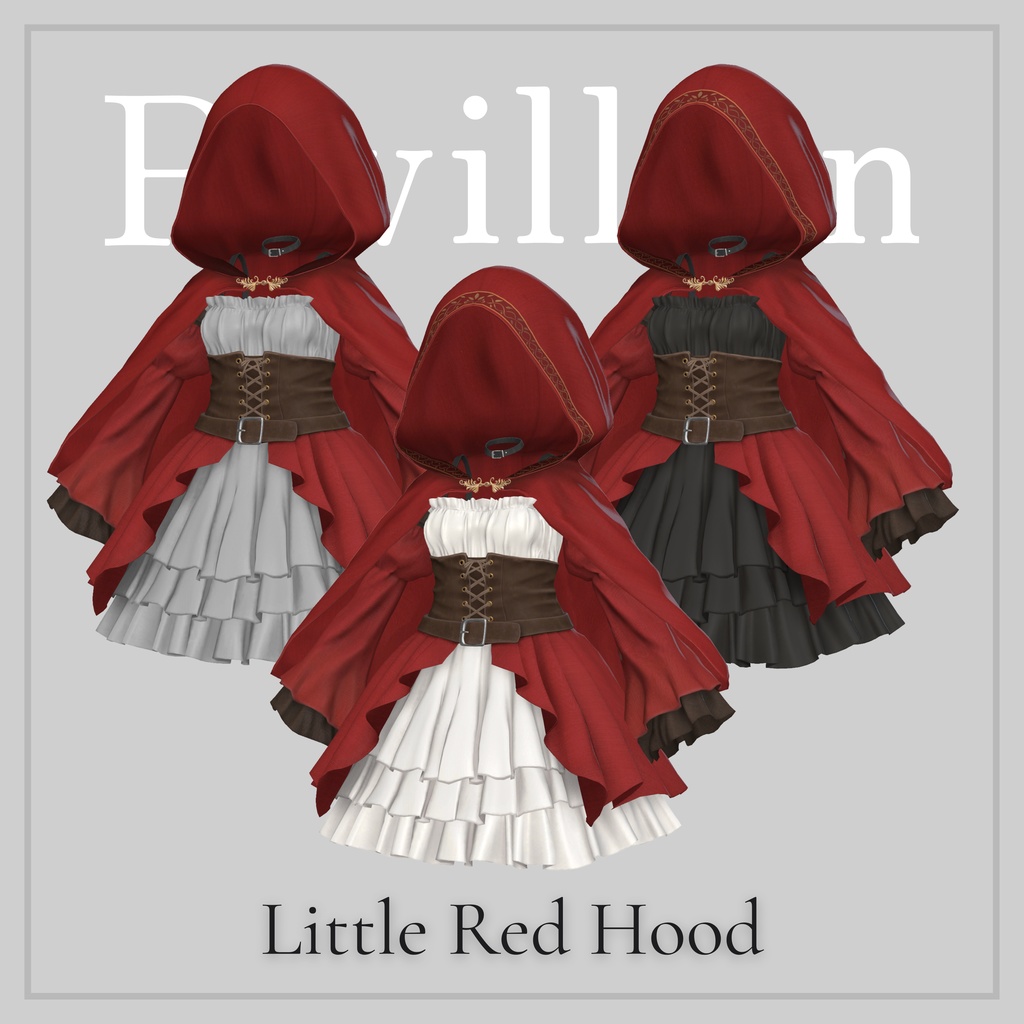 【VRC衣装】Little Red Hood