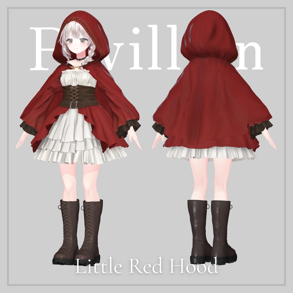 【VRC衣装】Little Red Hood