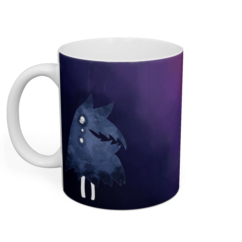 狼と4匹の羊 マグカップ