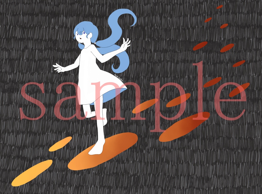 【¥0】縦に塗りつぶし素材