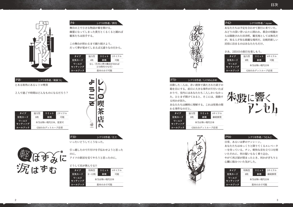 インセインシナリオアンソロジー「the next stories」