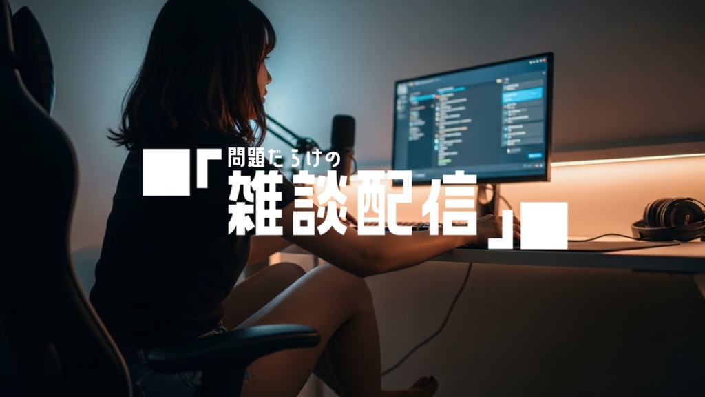 問題だらけの雑談配信ゲーム!
