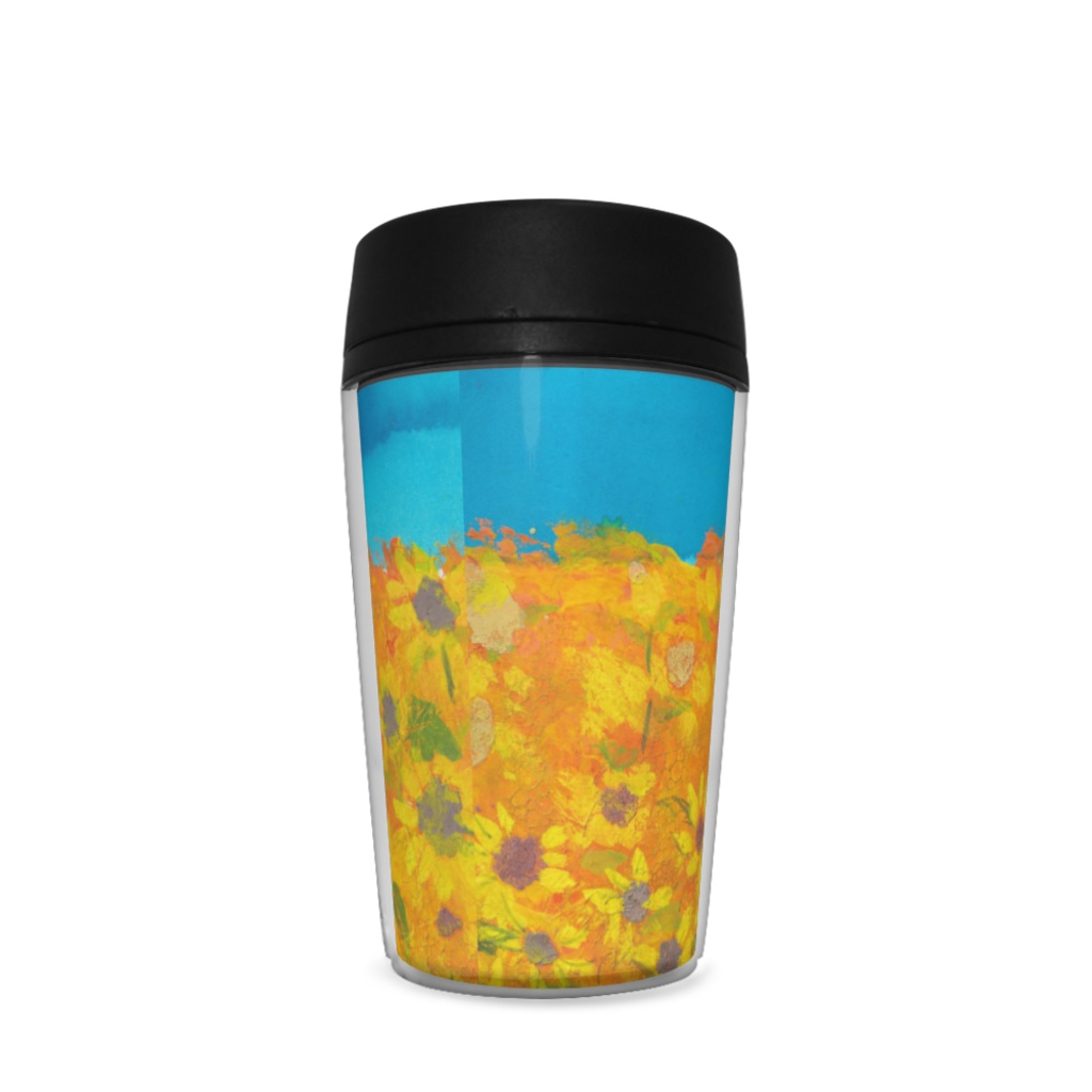 タンブラー【蒼天】 ひまわり畑