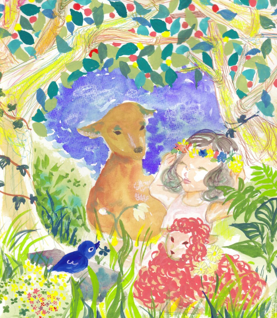 イラスト5点まで制作(使用料&原画送料込)致します。 使用目的自由