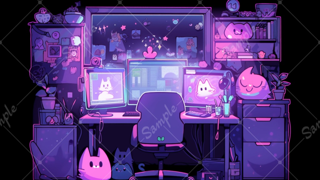 【背景素材】かわいい部屋 #42