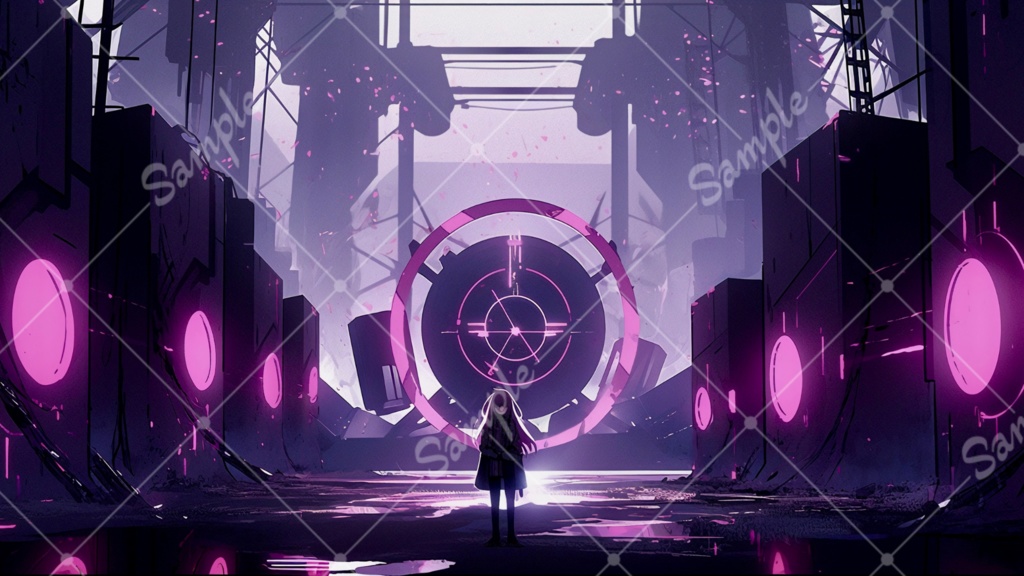 【背景素材】戦闘少女#44