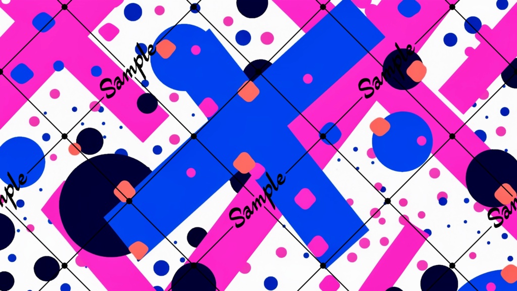 【背景素材】ポップ#66