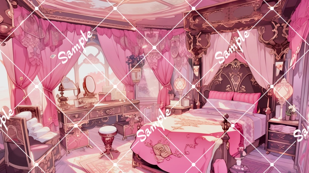 【背景素材】お姫様#67