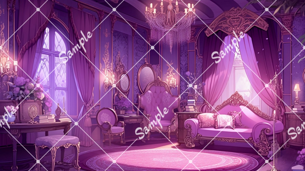 【背景素材】お姫様#69