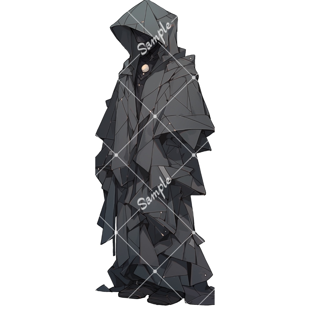 【TRPG・ゲーム素材】亡霊 5種類