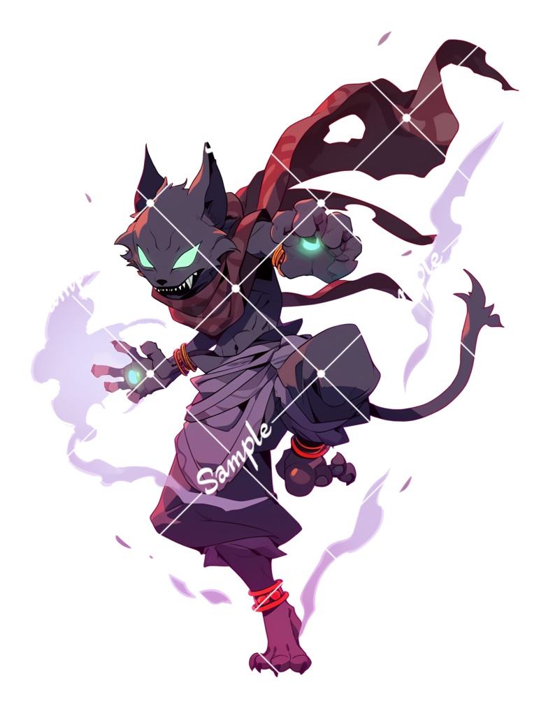 【TRPG・ゲーム素材】神官キャラ 6種類