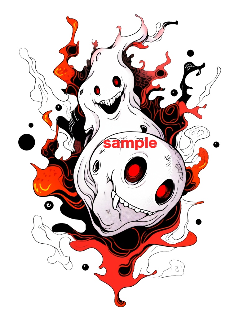 【TRPG・ゲーム素材】ゴースト