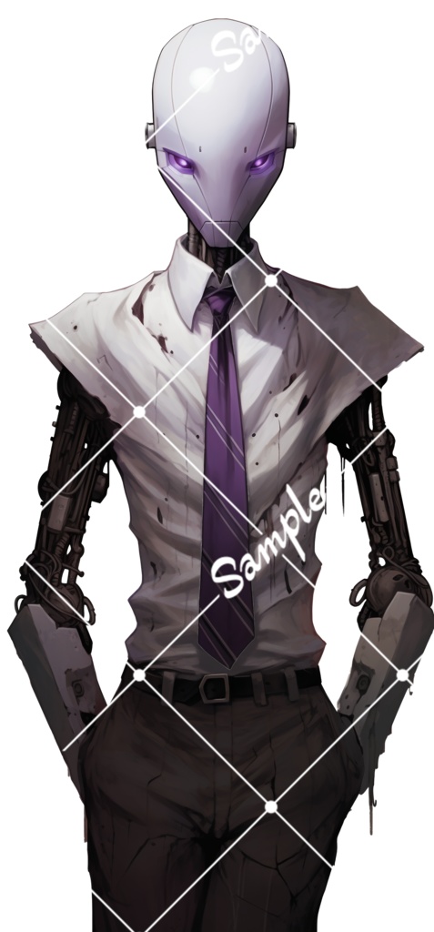 【TRPG・ゲーム素材】AIロボット 3種類