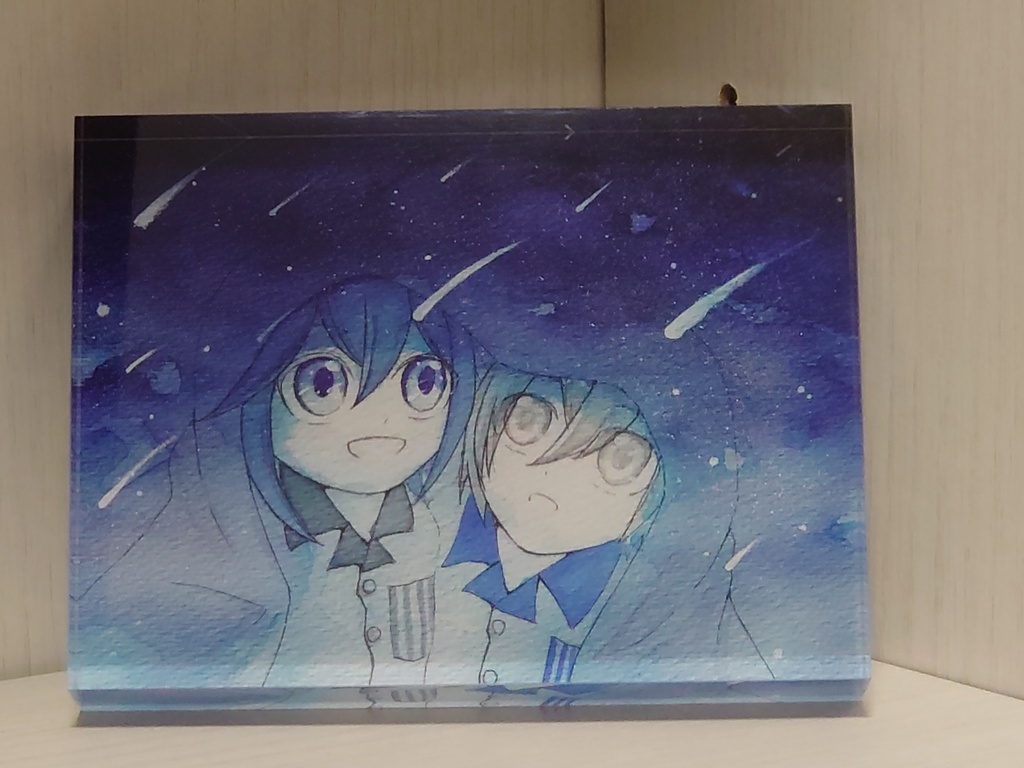 アクリルブロック_星空×幼少期