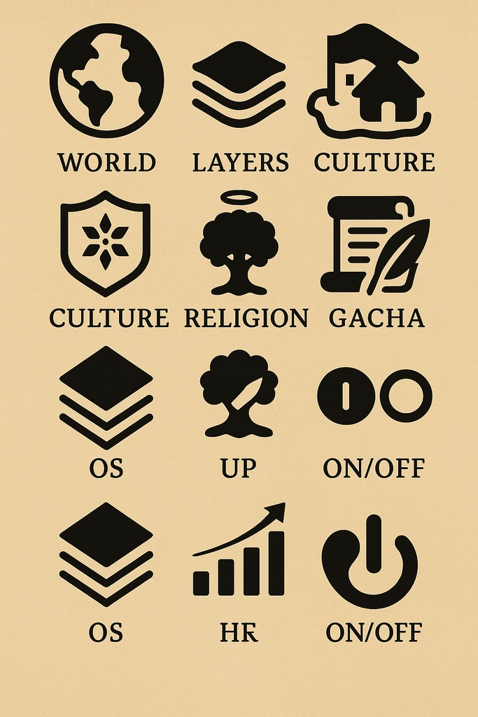 Cosmoforge OS™ — 文明をガチャで生成するWorld-BuildingOS(本家)