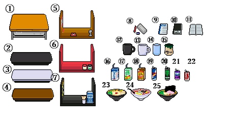 デスクくんと置物ちゃん