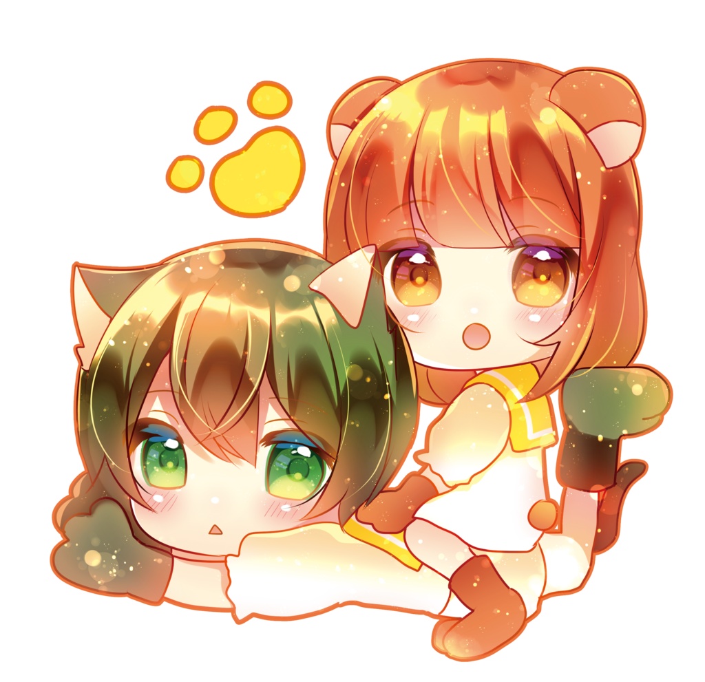 うらくまアクリルキーホルダー/アニマルVer.