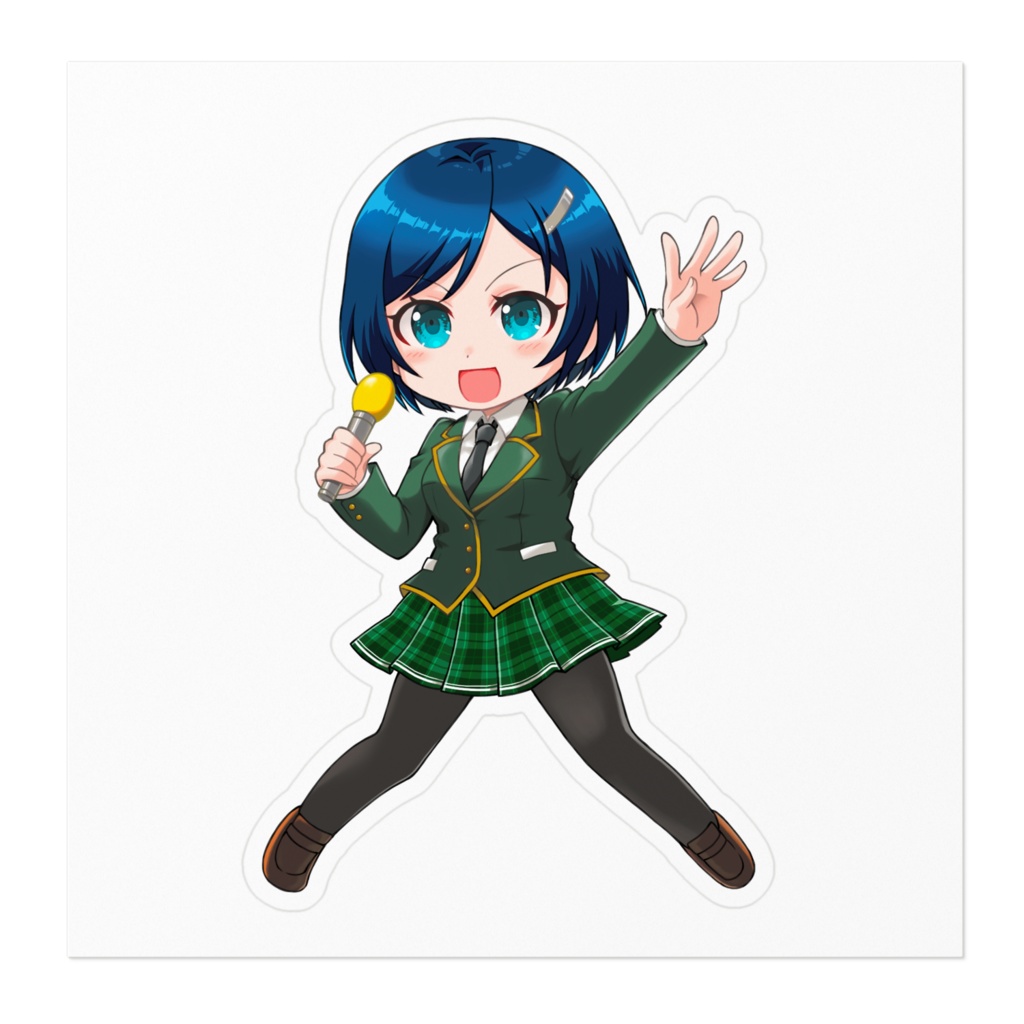 ステッカー　イラスト：AKさん