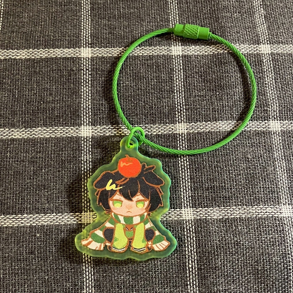 繋がるアクリルキーホルダー
