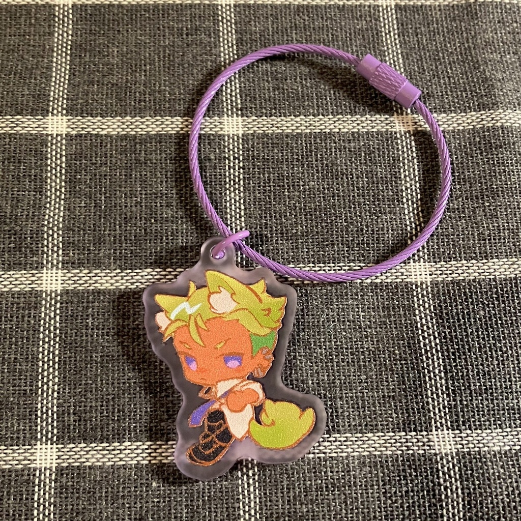 繋がるアクリルキーホルダー