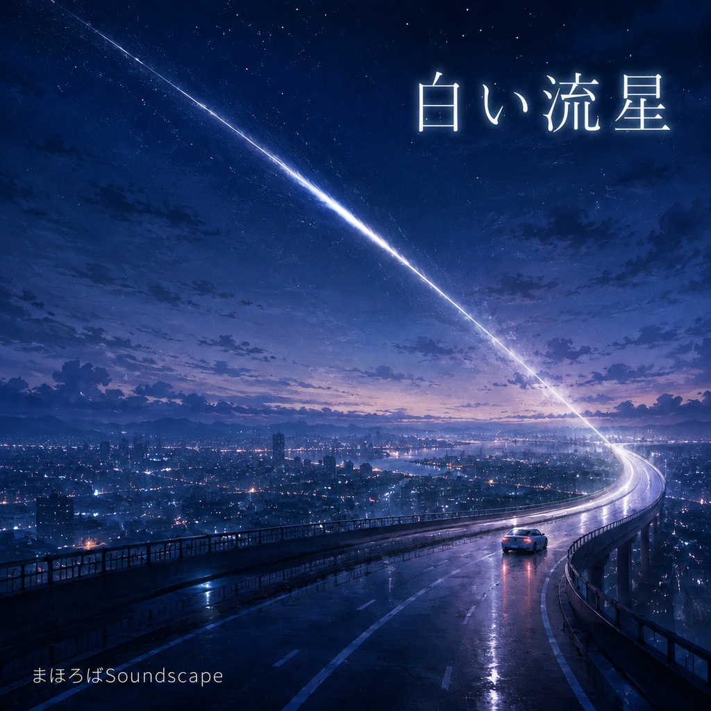 白い流星