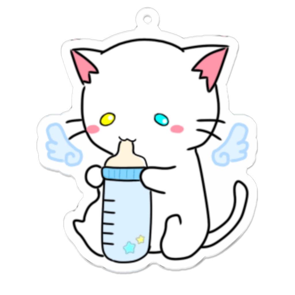ばぶ猫໒꒱アクキー