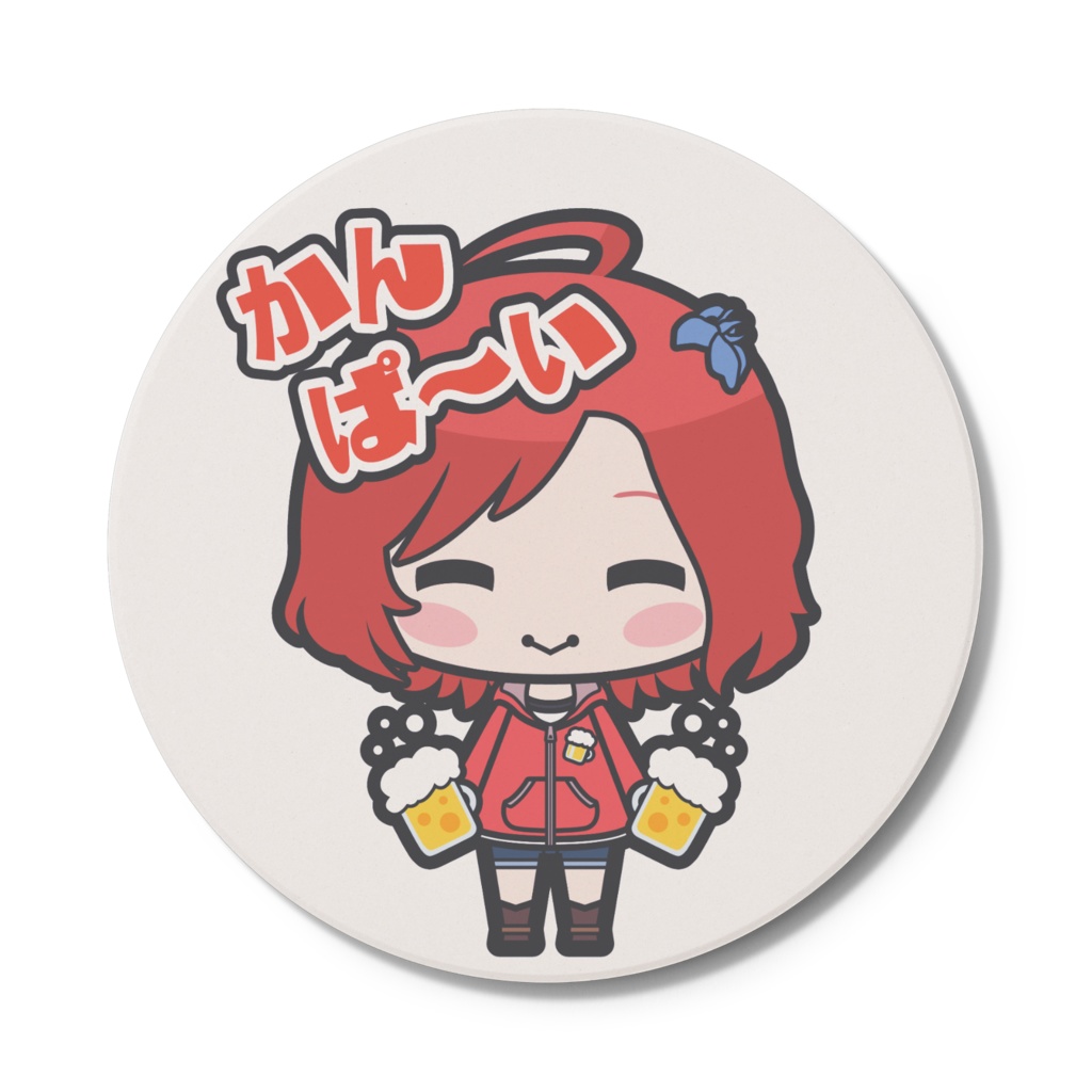 もるとと乾杯コースター