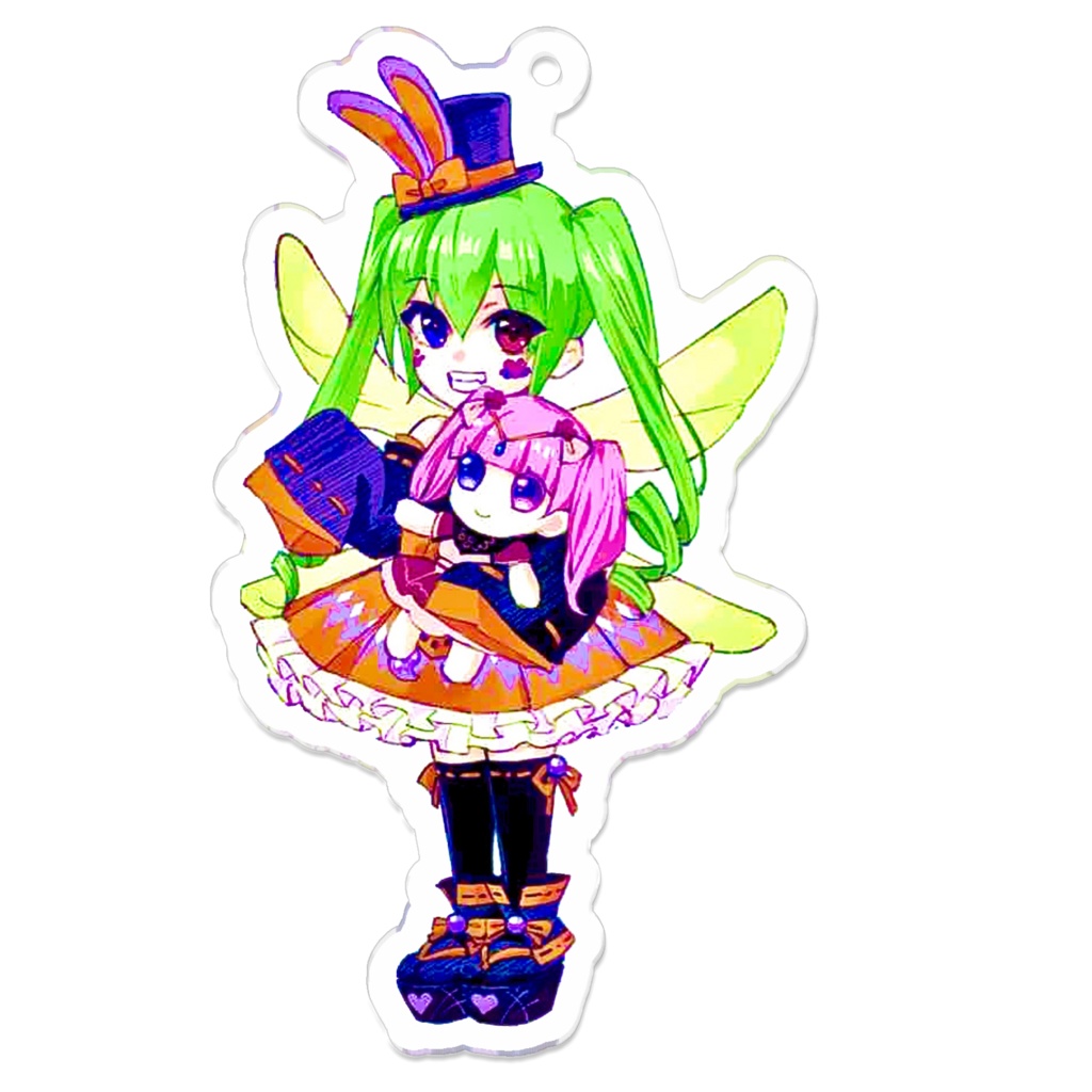 Dぢゃんの❣️アクリルキーホルダー - 70 x 70 (mm)