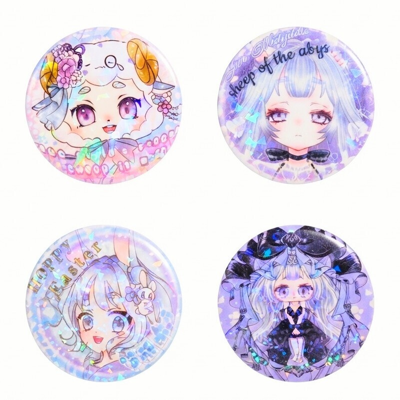 缶バッチセット🌷