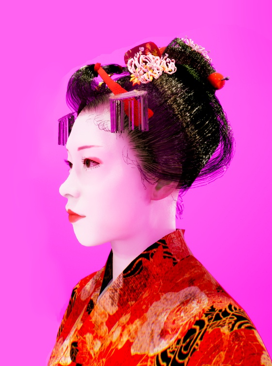 日本髪 ~ 割しのぶ ~