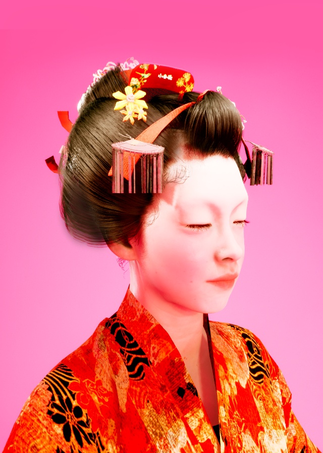 日本髪 ~ 割しのぶ ~