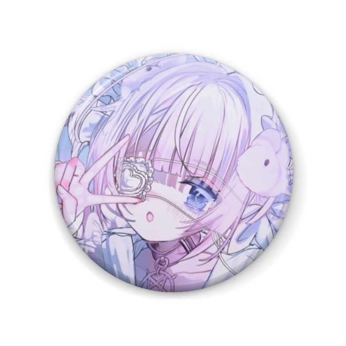 ［ 受注生産 ］撲殺天使眠井さつき 56mm缶バッチ