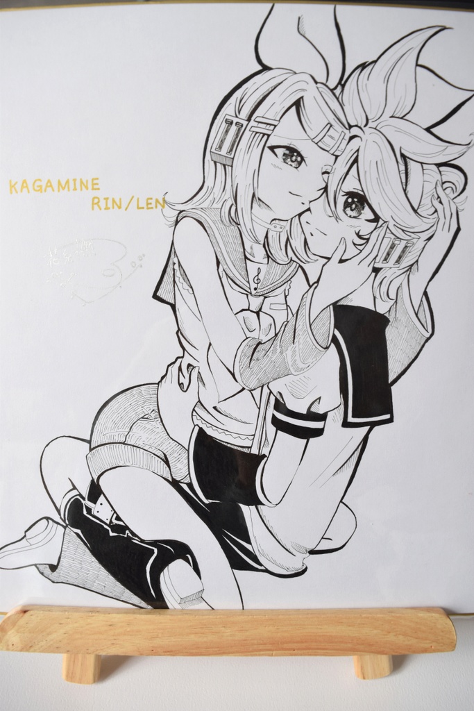 鏡音リン・レン大色紙