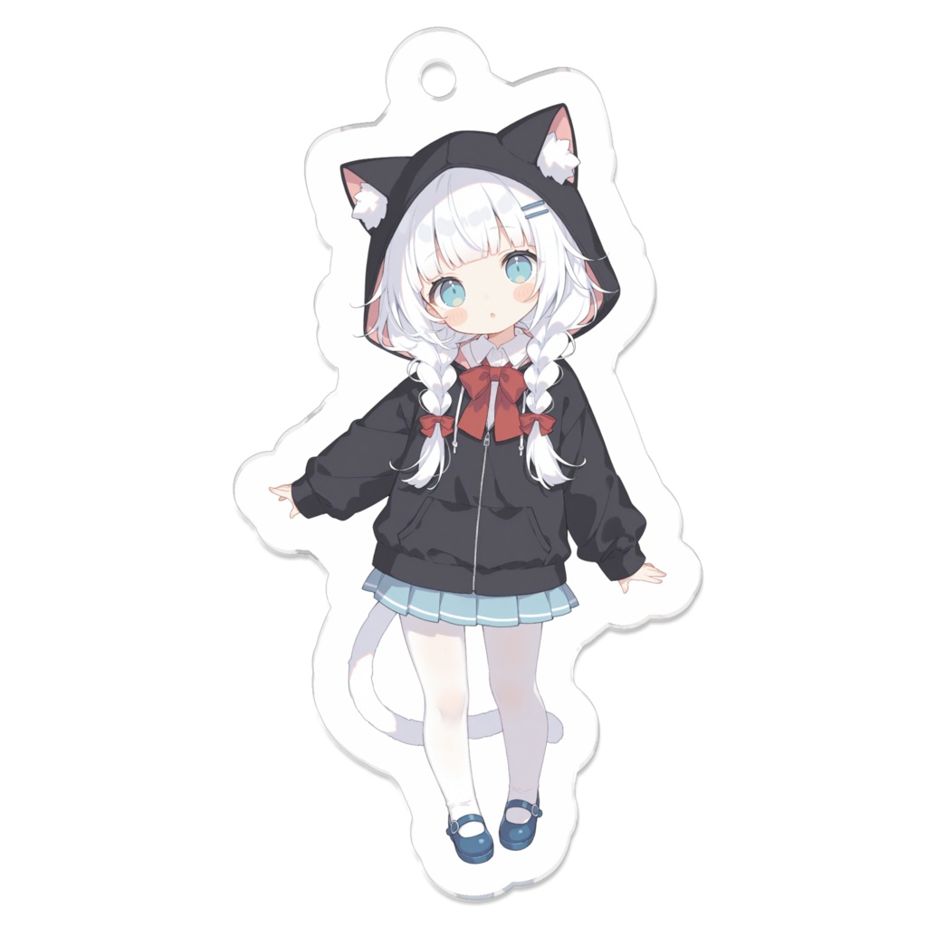 アクリルキーホルダー(猫耳パーカーver.)