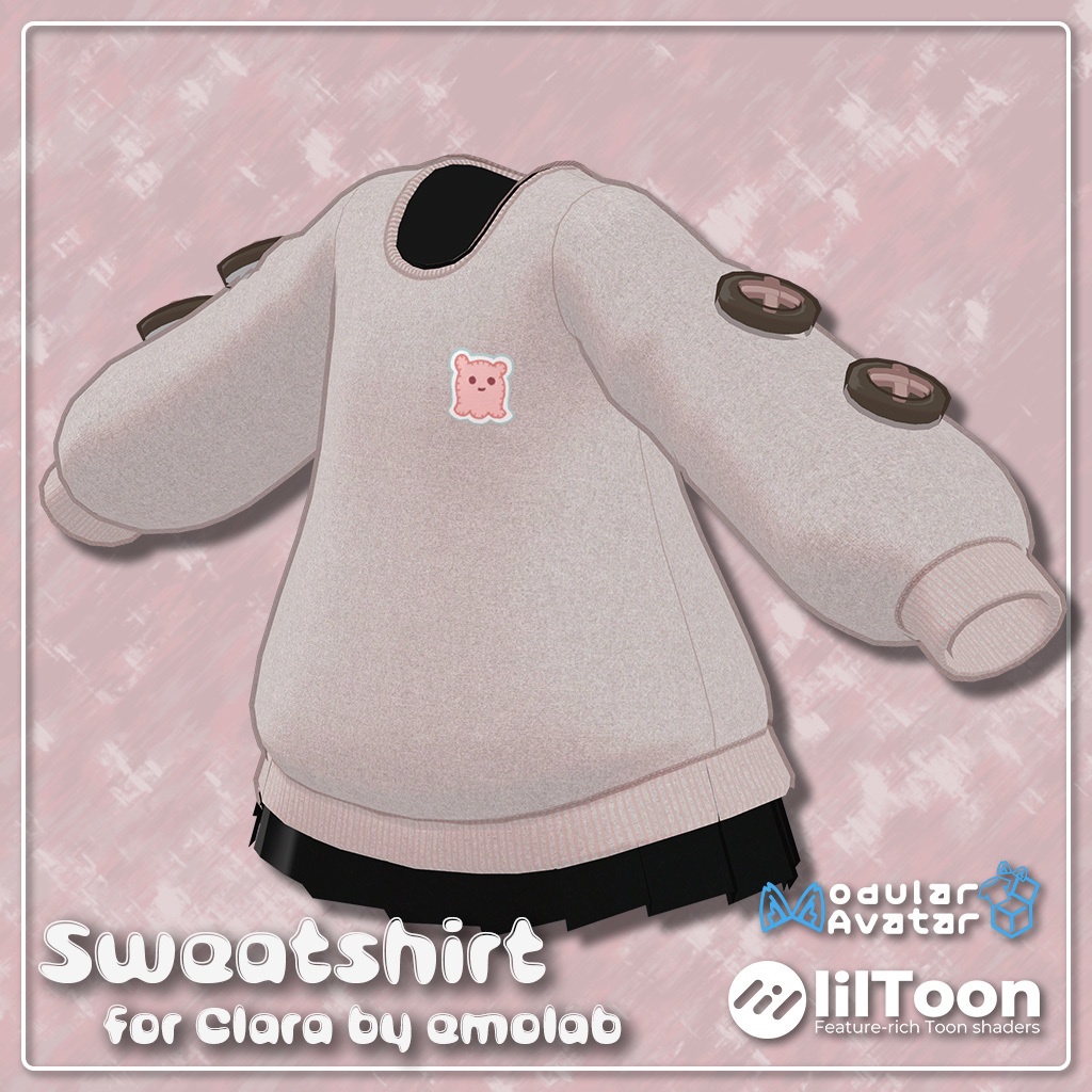 ワンポイントトレーナー【えも研・クララ】