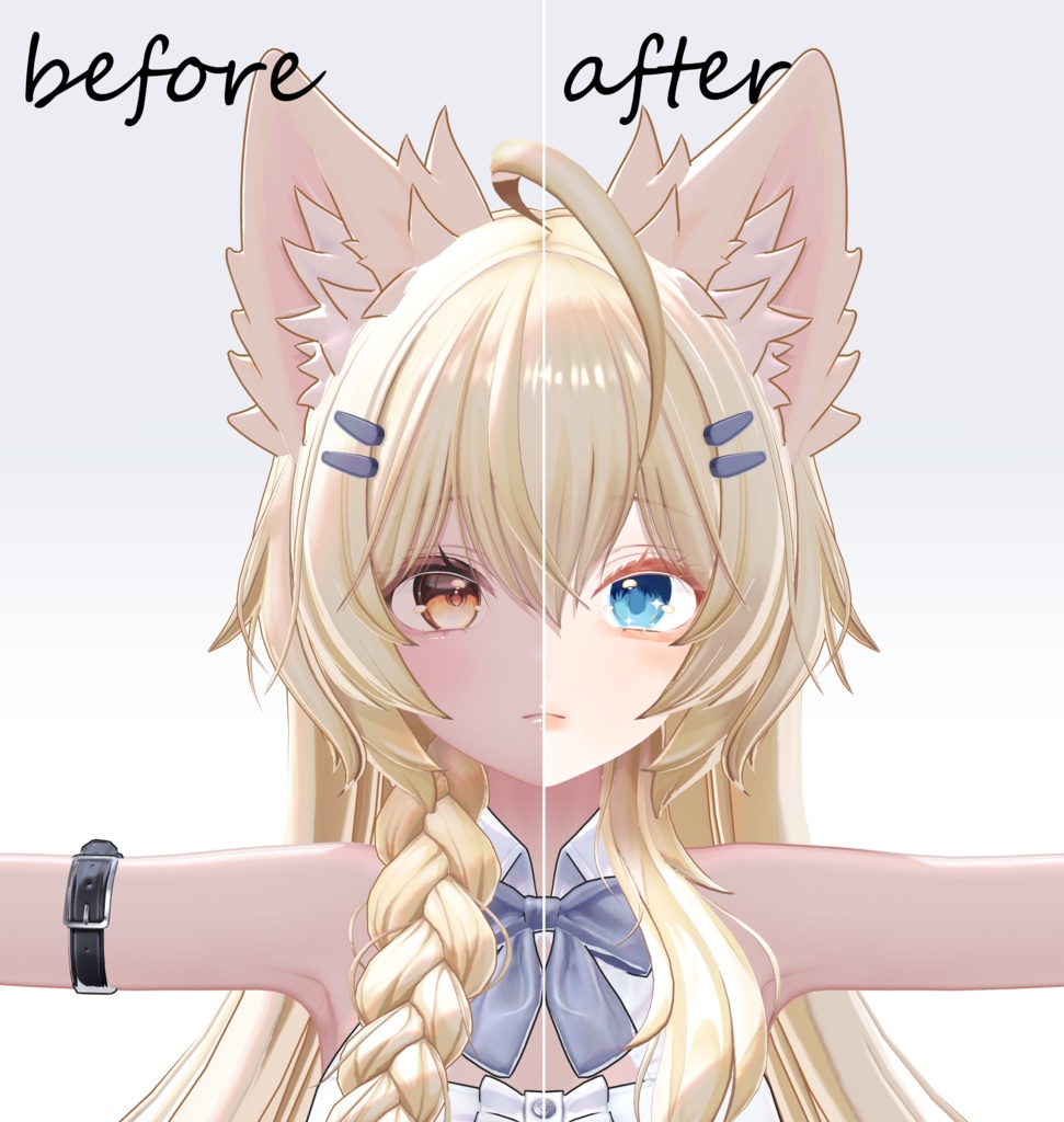 【期間限定FREE】Sunshine wave eye&makeup【For Mayo】