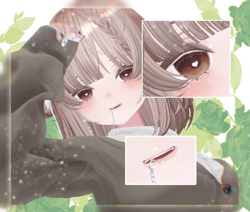 【期間限定FREE】Flower Growing Makeup&Eye texture【For Mayo】