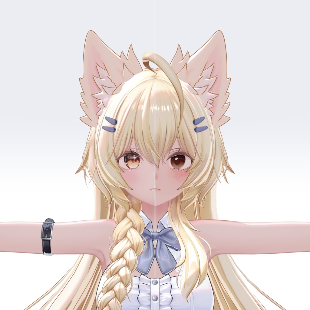 【期間限定FREE】Flower Growing Makeup&Eye texture【For Mayo】
