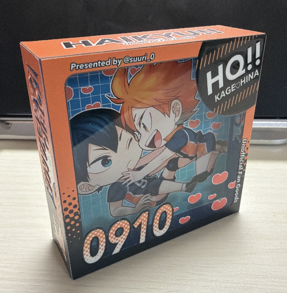 影日アクリルブロック