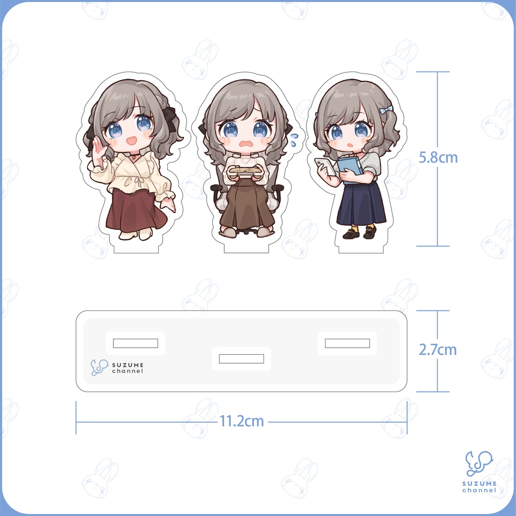 【特典付き】SDキャラ アクリルフィギュアセット(約6cm)