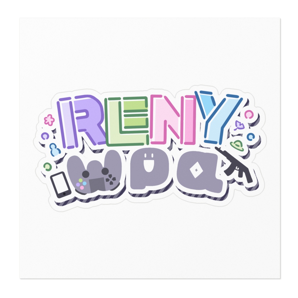 RENY ωρα ロゴステッカー