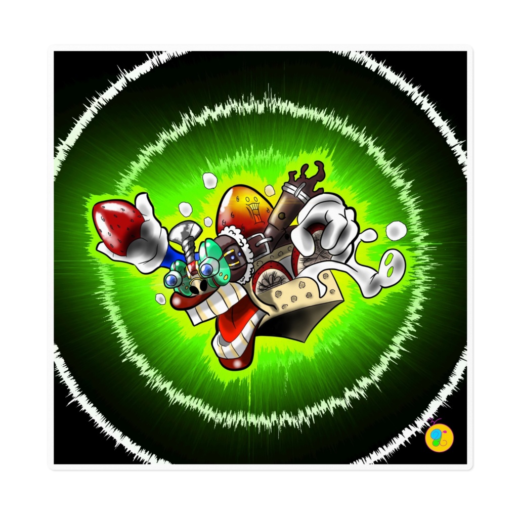 K mellowオリジナルステッカー
