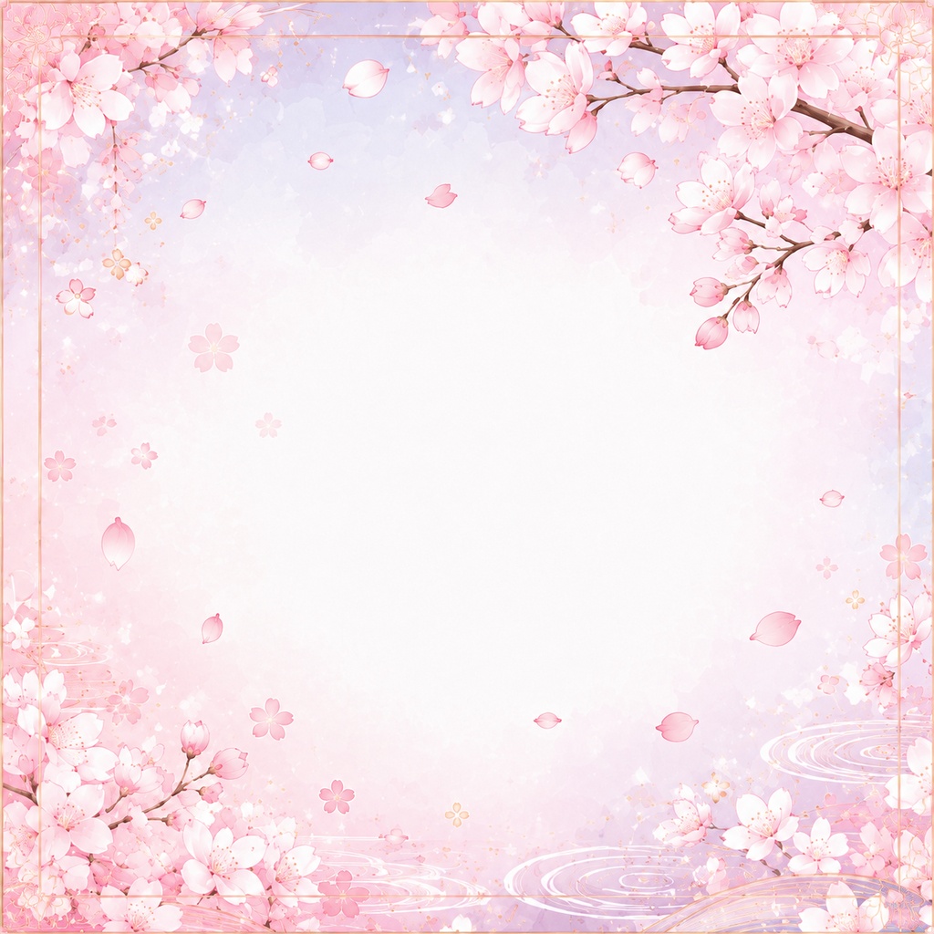 桜　テンプレート