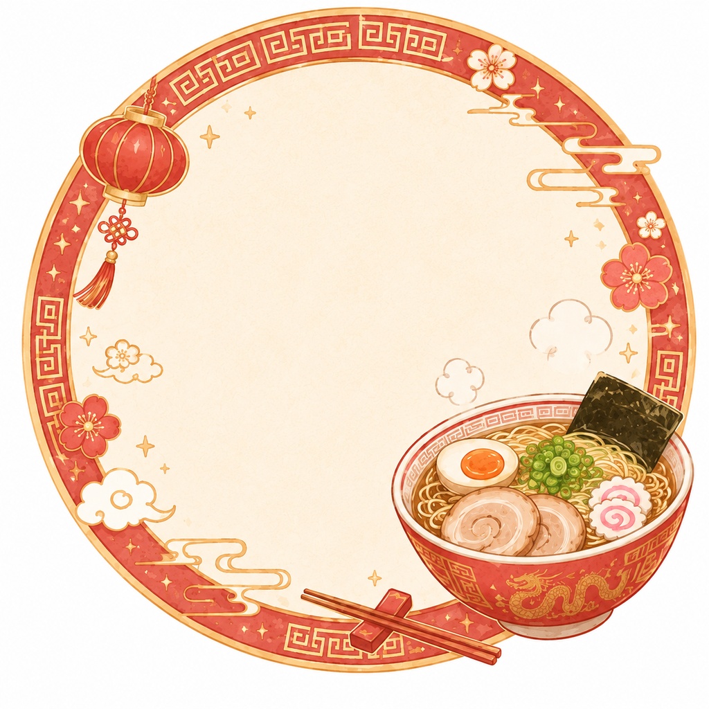 ラーメン　テンプレート